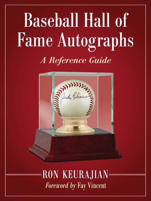 Title details for Baseball Hall of Fame Autographs by Ron Keurajian - Available